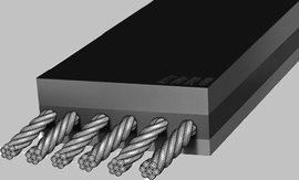 شراء مضاد للدموع ST1000 الحبل السلكي الحزام الناقل مضاد للنار درجة حرارة عالية online manufacture