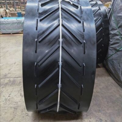 شراء OEM ODM مطاط هيرنجبون نمط حزام ناقل 500mm العرض online manufacture