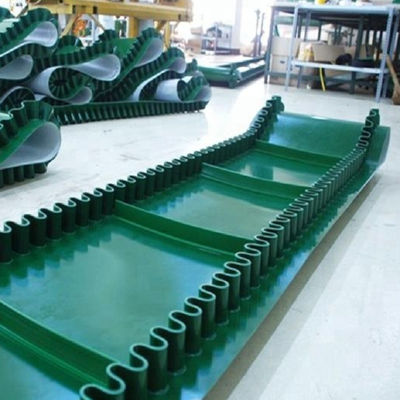 شراء حزام النقل المائل باللون الأخضر 1200 مم online manufacture