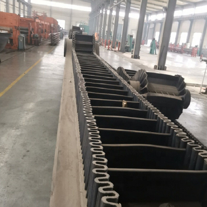 EP100 EP150 EP200 Black 0-90 degrees Skirt Conveyor Belt