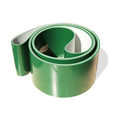الحزام المتحرك الخضراء للطعام من PVC عالية القدرة غير الملوثة