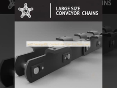 شوت بيينغ 40Cr سلسلة وصلة مشوهة لحمولة الصلبة